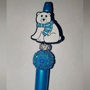 🎄Unique Handmade Holiday Charm Pens ☃️